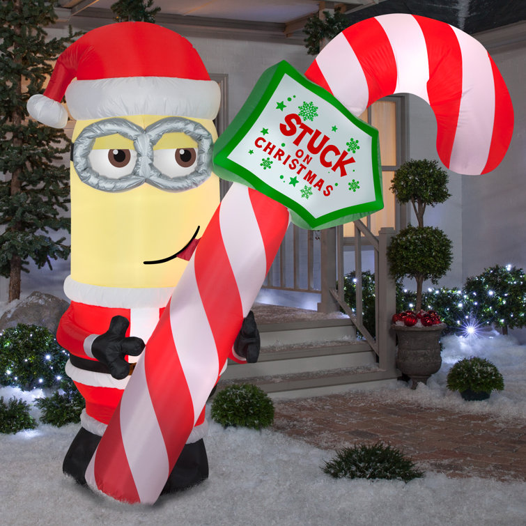 Gemmy Industries Gemmy 7ft. Tall Christmas Inflatable Minion Kevin